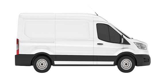 Commercial van wheel alignment service